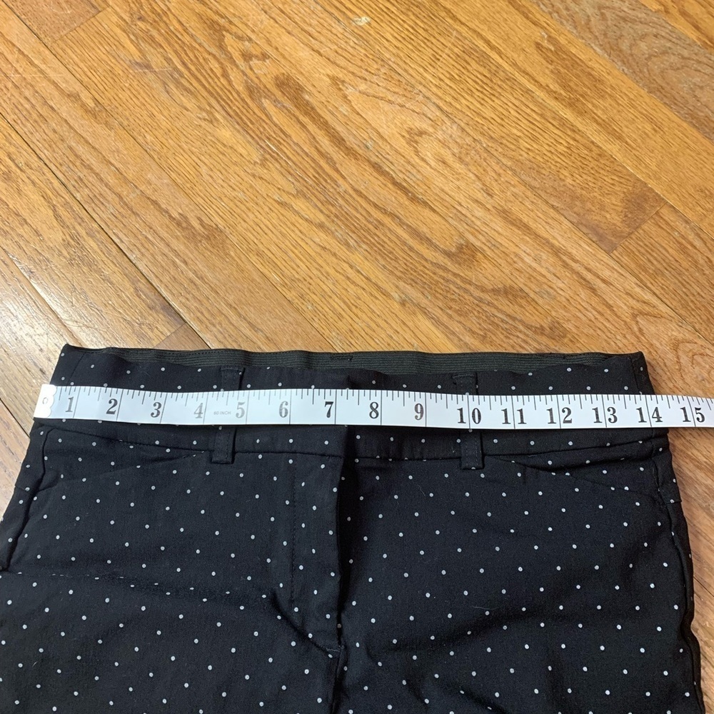 Ricki’s Polka Dot Slim Leg Ankle Pants - Size 2 - Picture 7 of 8